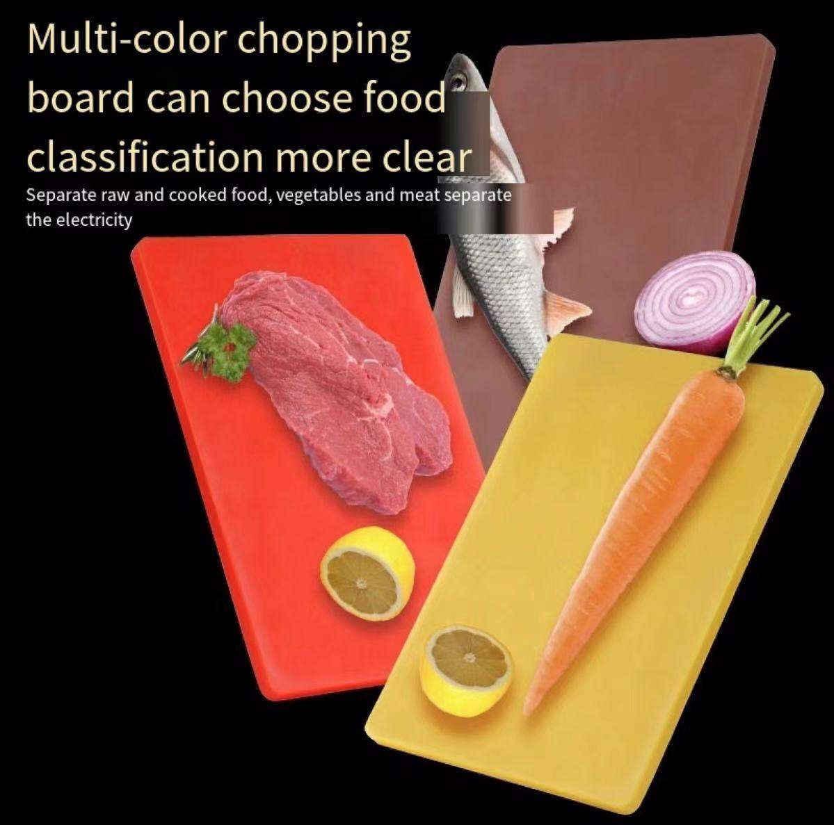 Kitchen Non-Toxic and Tasteless Colorful Polyethylene Chopping